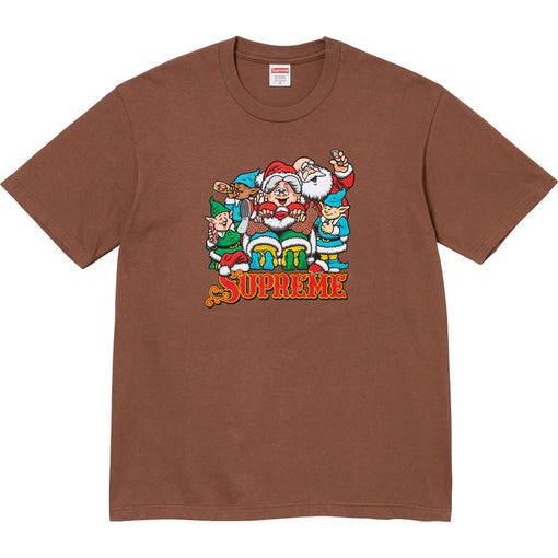 Camiseta Supreme Naughty FW25 "Brown" Marrom