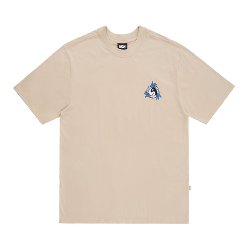 Camiseta High "Balance" Bege