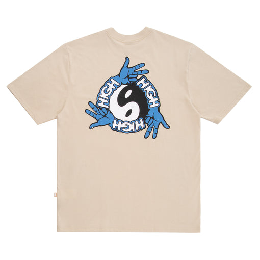 Camiseta High "Balance" Bege