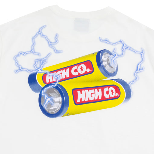 Camiseta High "Battery" Branco