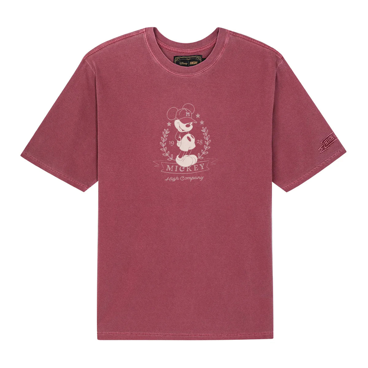 Camiseta High x Disney Classic "Burgundy" Bordô