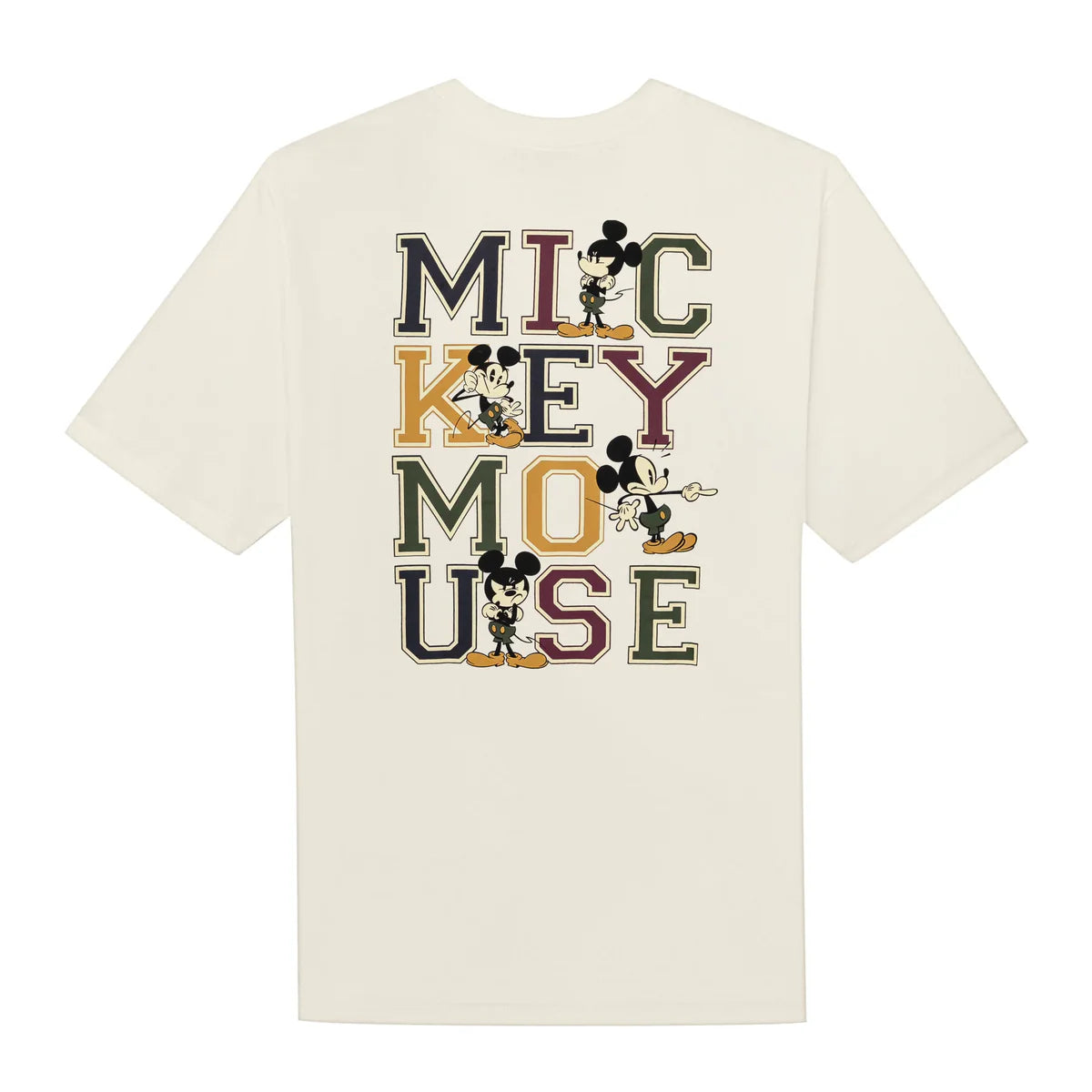 Camiseta High x Disney Lettered "White" Branco