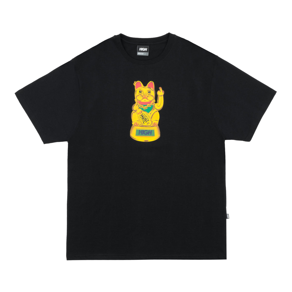Camiseta High "Lucky" Preto