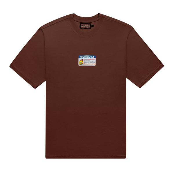 トップス house on the hill Tee Puff DarkBrown 110 Camiseta High Member 