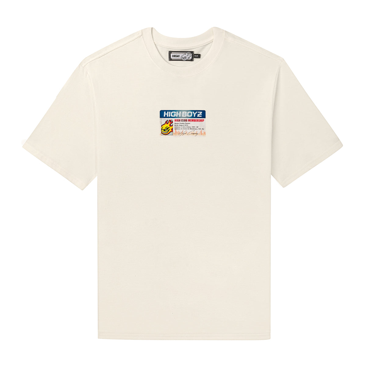 Camiseta High Member "White" Branco