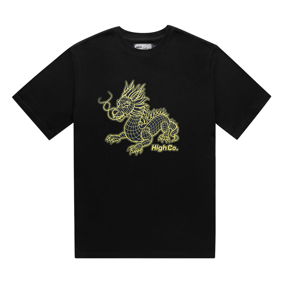 Camiseta High Night Dragon Preto