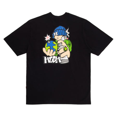 Camiseta High "Rebel" Preto
