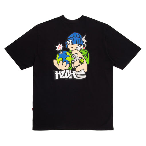 Camiseta High "Rebel" Preto