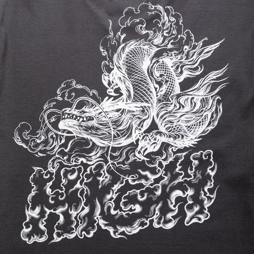 Camiseta High "Shei" Cinza