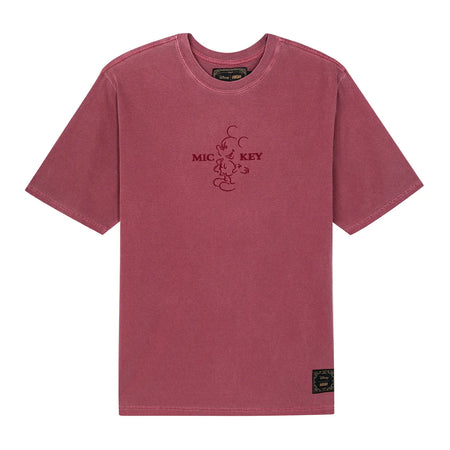 Camiseta High x Disney Silhouette "Burgundy" Bordô