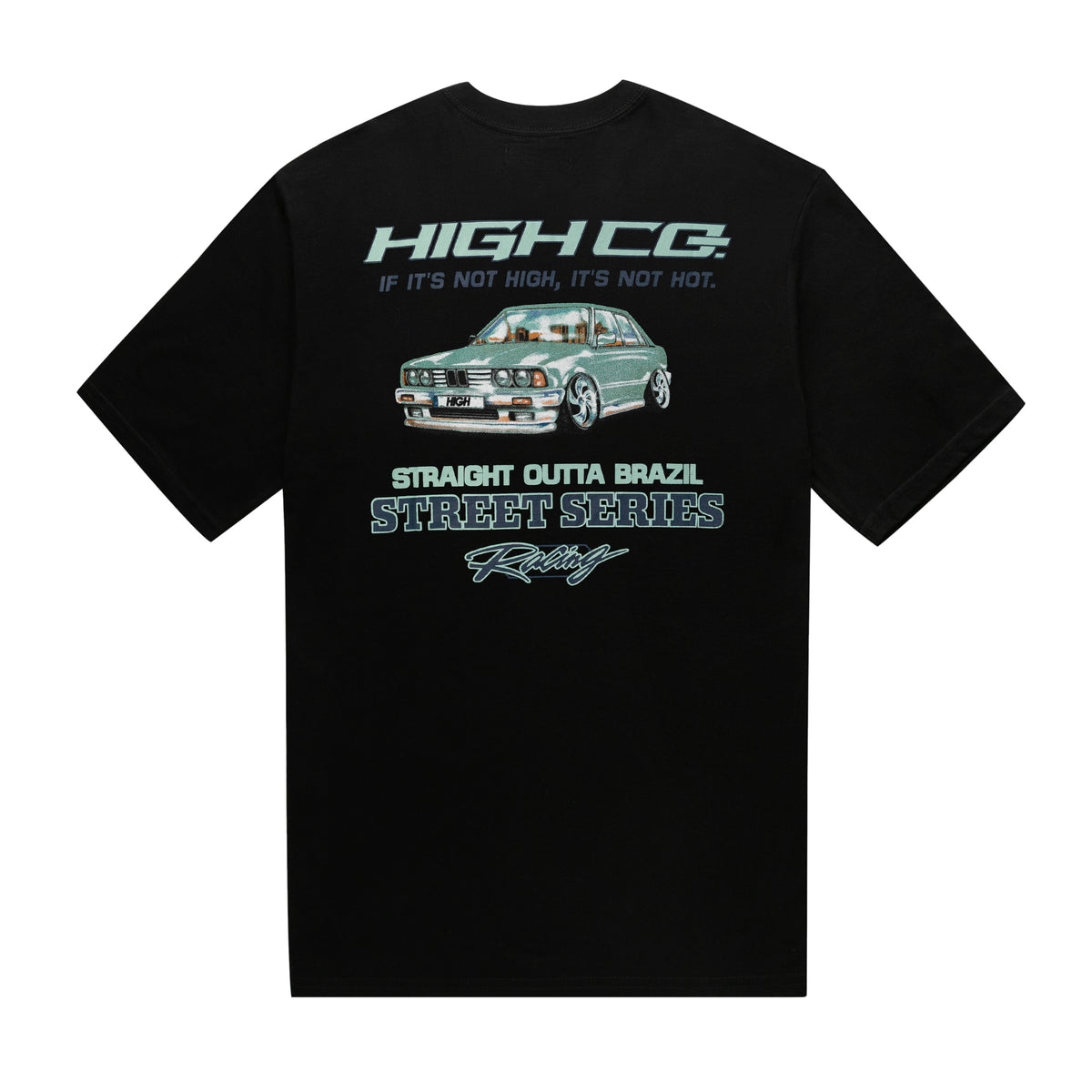 Camiseta High Street Racing "Black" Preto