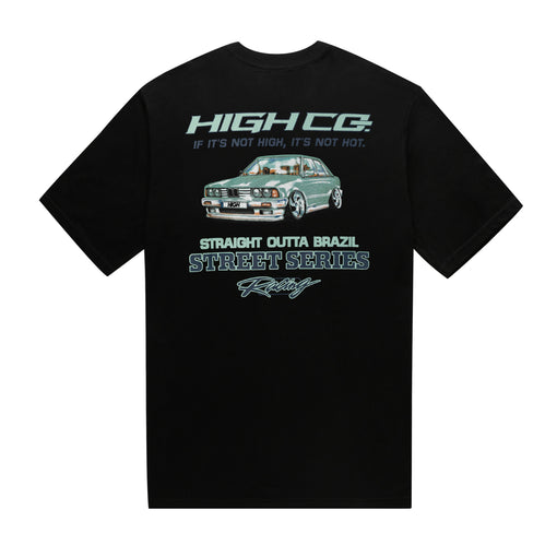 Camiseta High Street Racing "Black" Preto