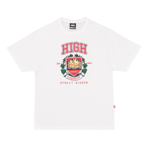 Camiseta High "University" Branco