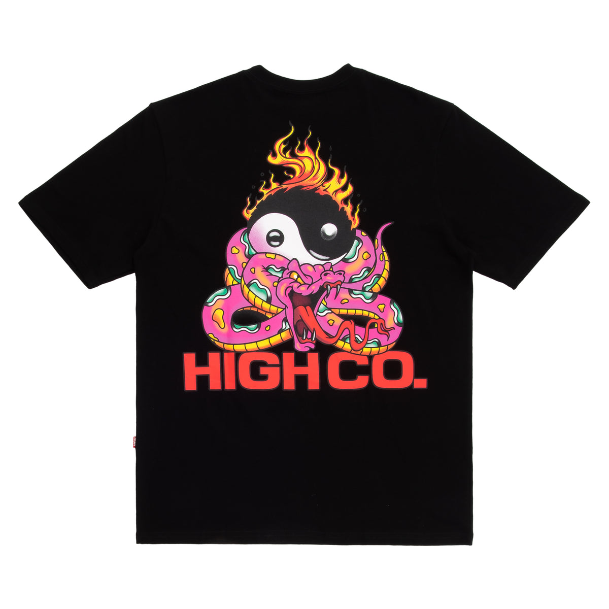 Camiseta High "Viper" Preto