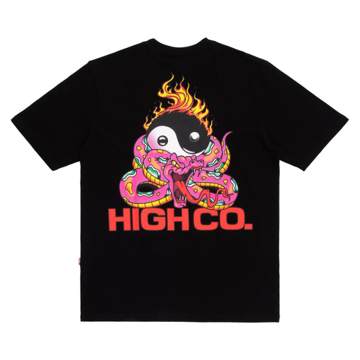 Camiseta High "Viper" Preto