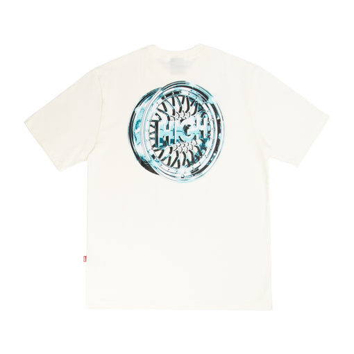 Camiseta High "Wheelt" Branco