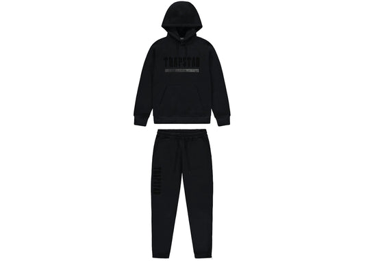 Tracksuit Trapstar "Chenille Decoded 2.0 Blackout Edition" Preto 1400