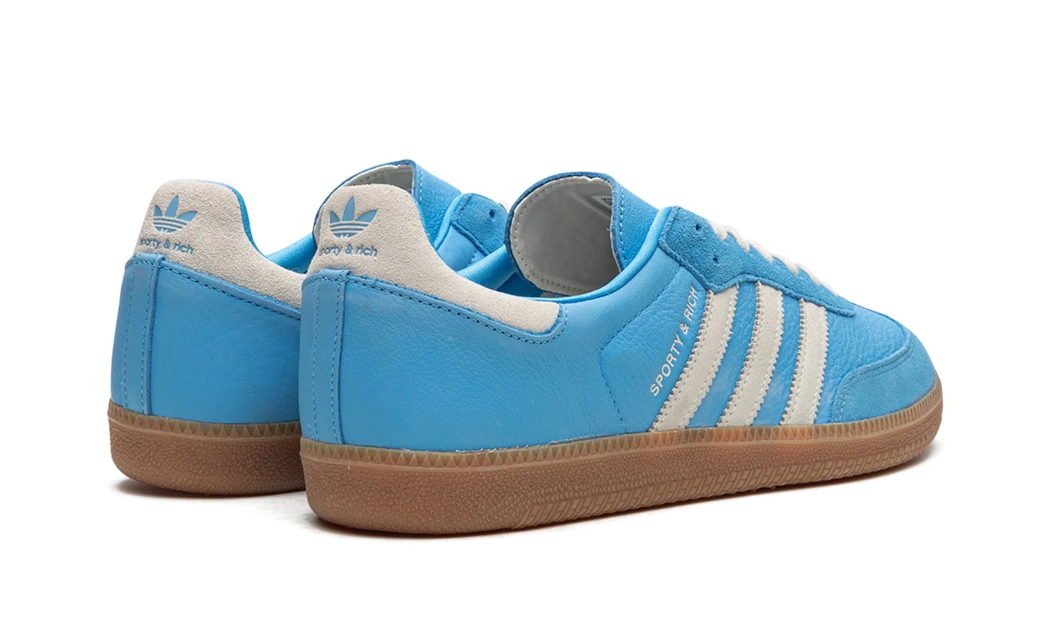 Adidas samba best sale light blue