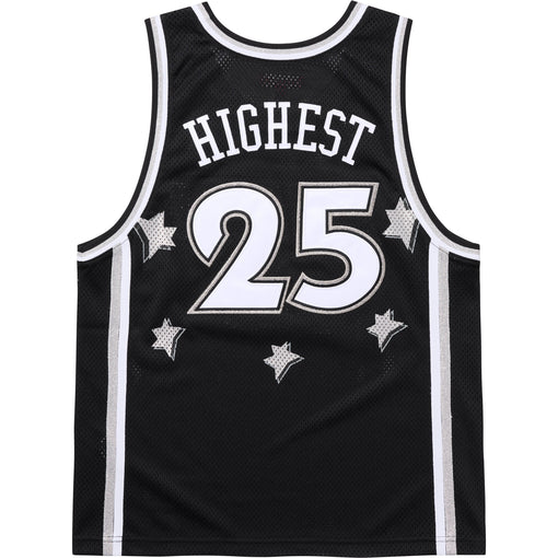 Camisa Jersey Supreme All Star Basketball "Black" Preto