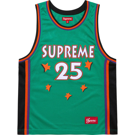 Camisa Jersey Supreme All Star Basketball "Green" Verde