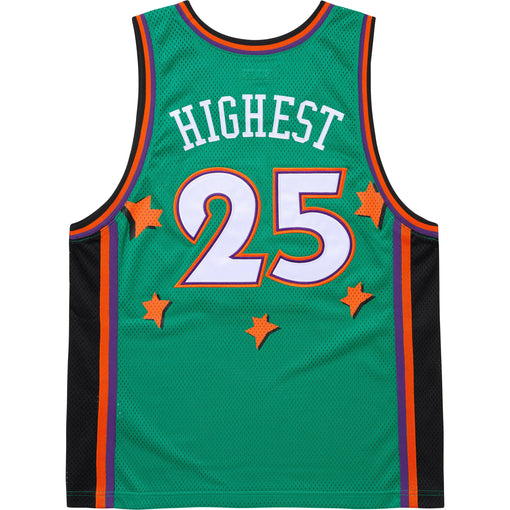 Camisa Jersey Supreme All Star Basketball "Green" Verde