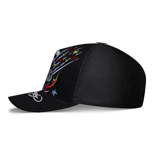 Boné Ed Hardy Trucker Panther of LA "Black" Preto