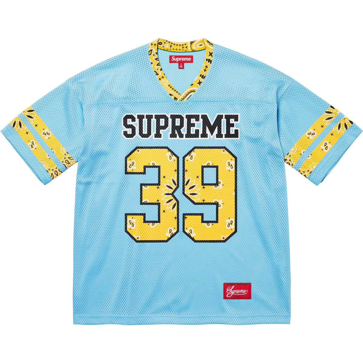 Camisa Jersey Supreme Bandana Football "Blue" Azul