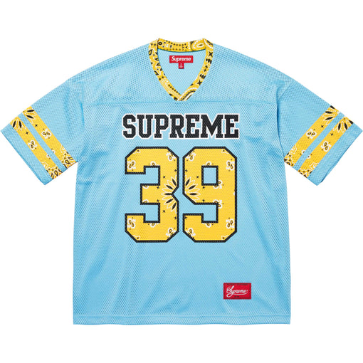 Camisa Jersey Supreme Bandana Football "Blue" Azul