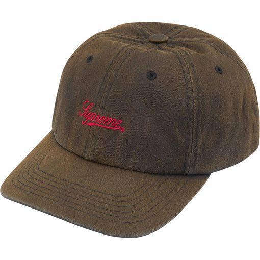 Boné 6-Panel Supreme "Bleached Chino" Preto