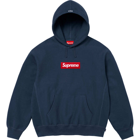 Moletom Supreme "Box Logo FW24" Marinho
