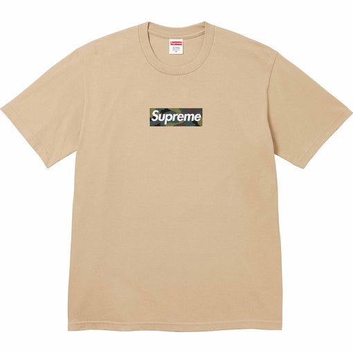 Camiseta Supreme "Box Logo" Marrom