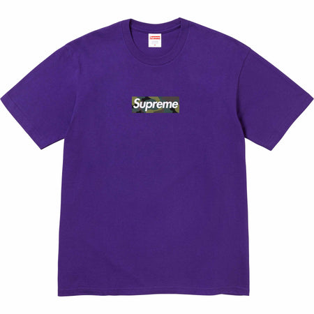 Camiseta Supreme "Box Logo" Roxo