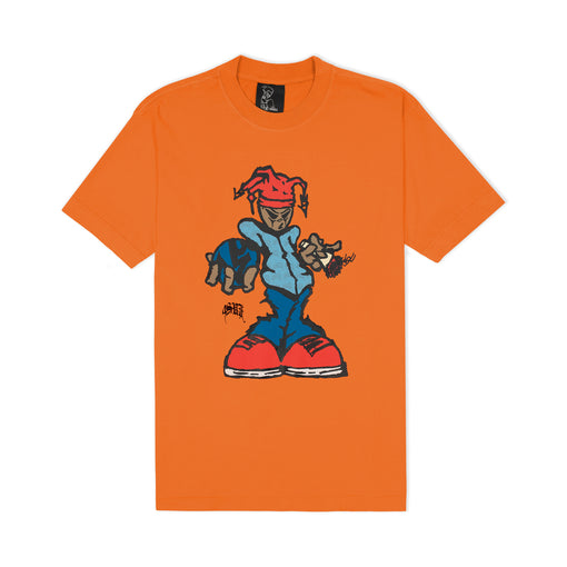 Camiseta Sufgang "Joker $" Laranja