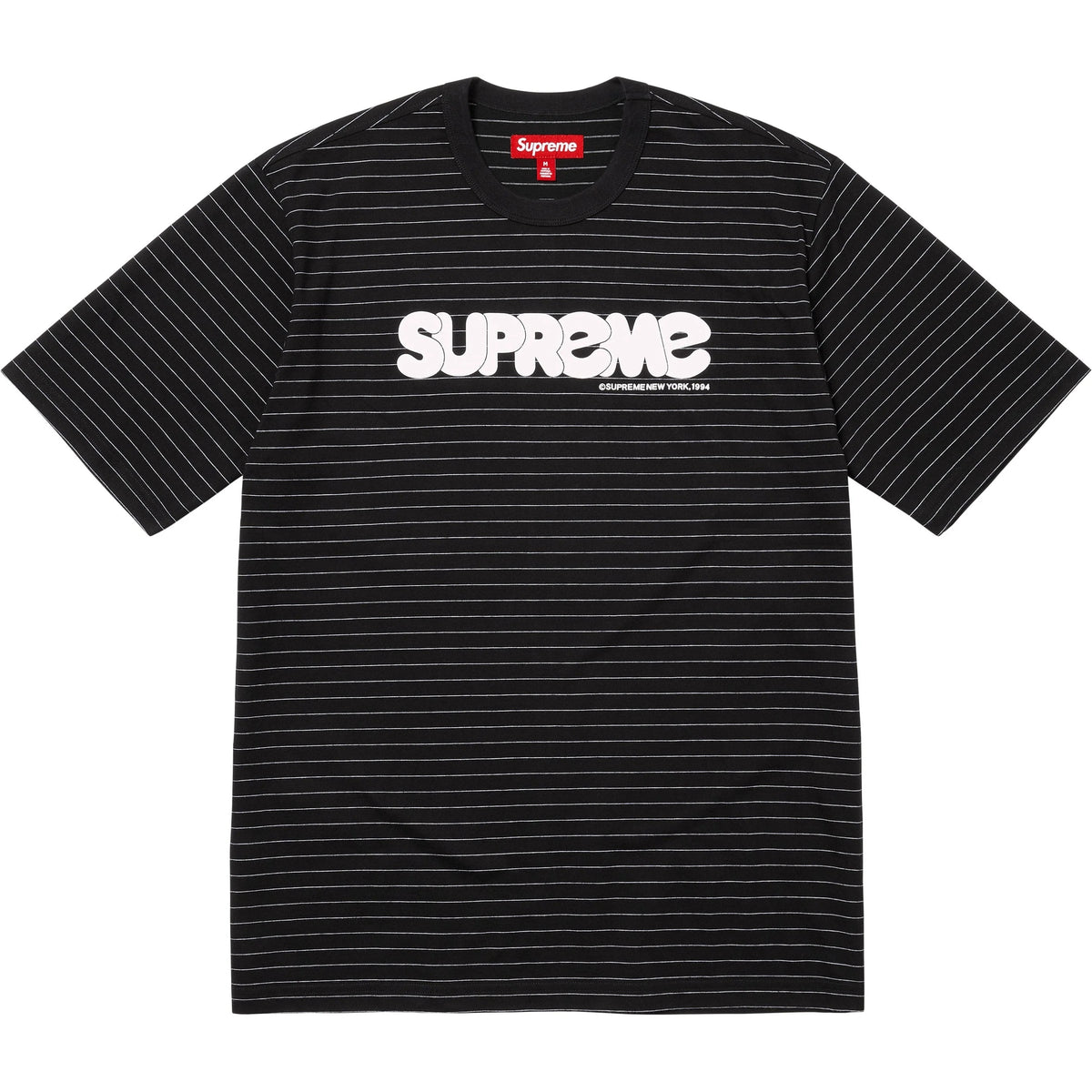 Camiseta Supreme Bubble S/S Top SS25 "Black" Preto