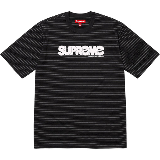 Camiseta Supreme Bubble S/S Top SS25 "Black" Preto