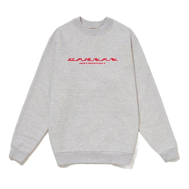 Crewneck Carnan "Motor Sport" Cinza