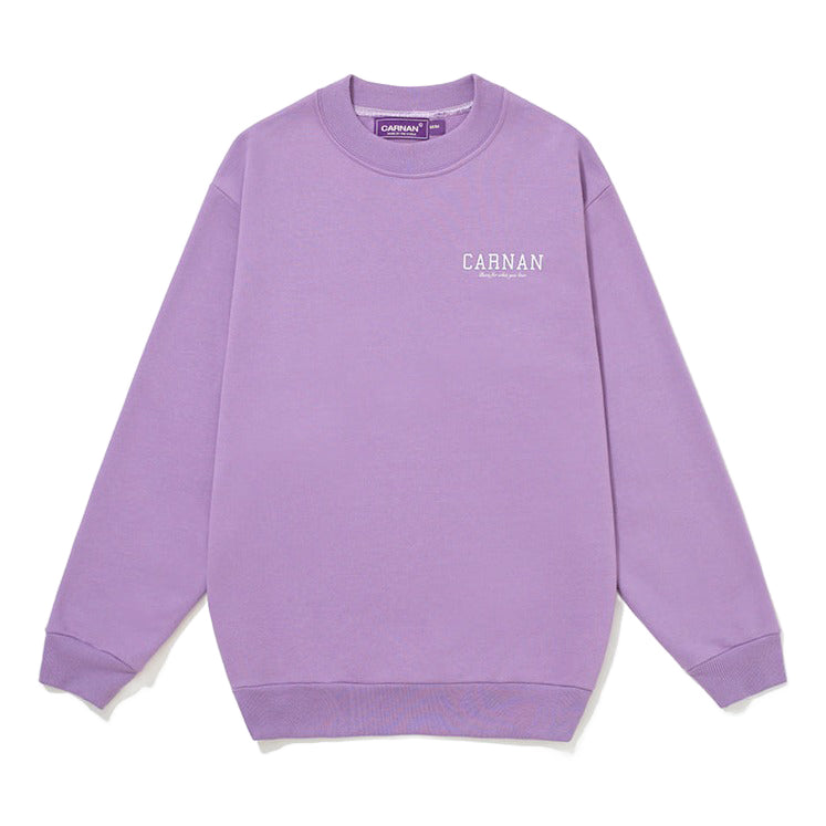 Crewneck Carnan "College" Lilás