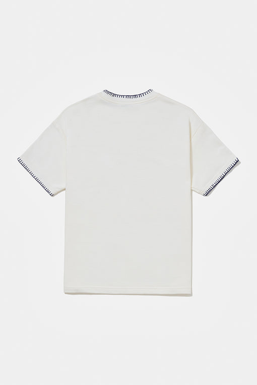 Camiseta Carnan "Embroided Premium" Branco