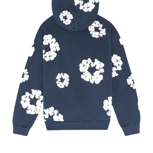 Moletom Denim Tears "The Cotton Wreath Sweatshirt" Azul Marinho
