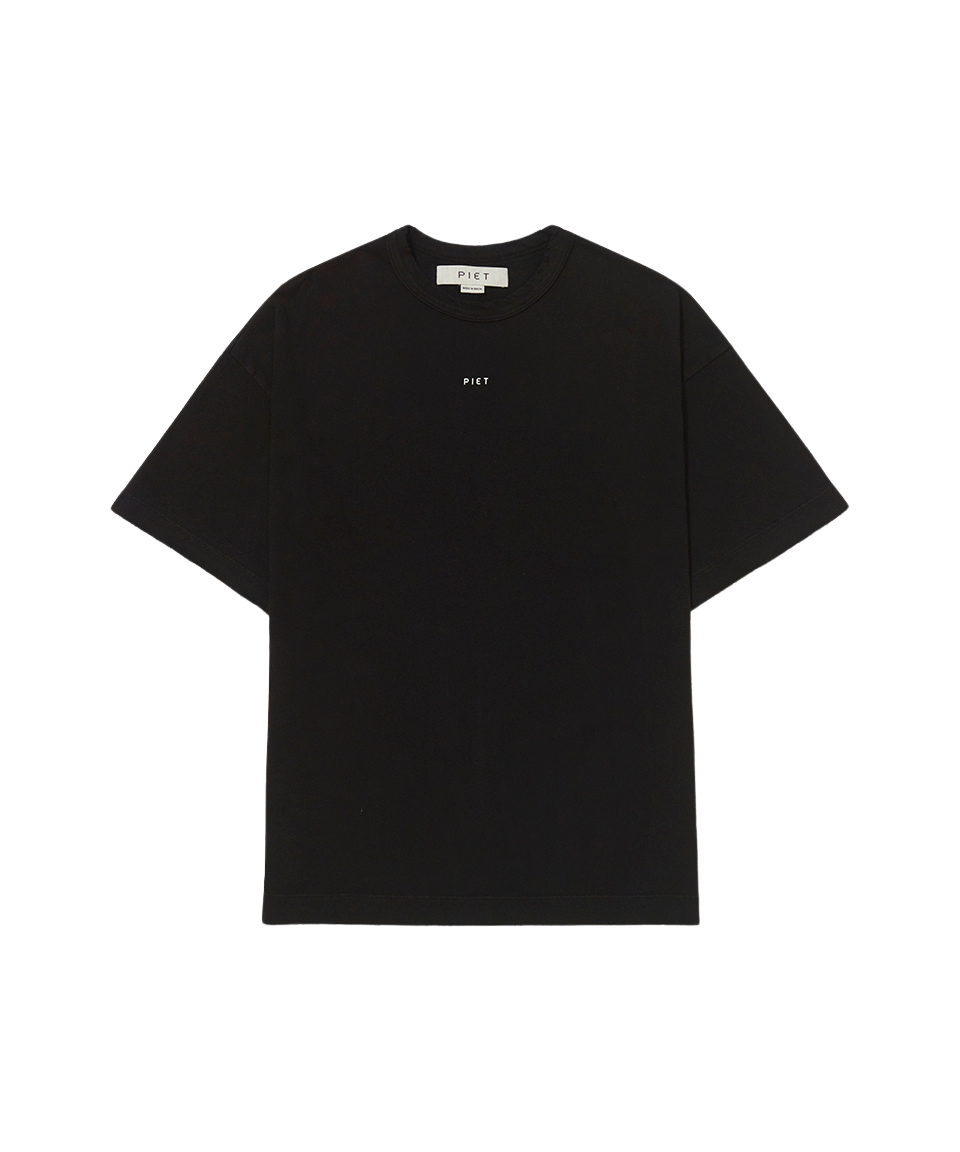 Camiseta Piet "Sun Faded Basics" Preto