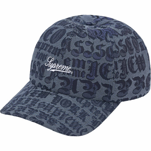 Boné 6-Panel Supreme Cities Jacquard "Navy" Azul Marinho