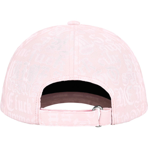 Boné 6-Panel Supreme Cities Jacquard "Pink" Rosa