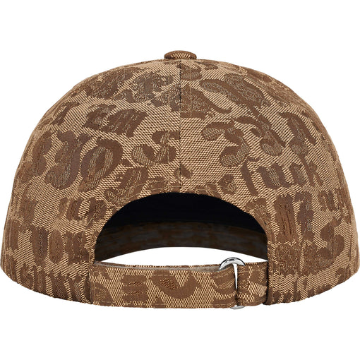 Boné 6-Panel Supreme Cities Jacquard "Tan" Bege