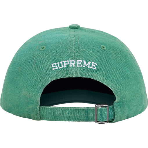 Boné Supreme 6-Panel Cordura Denim S Logo "Green" Verde