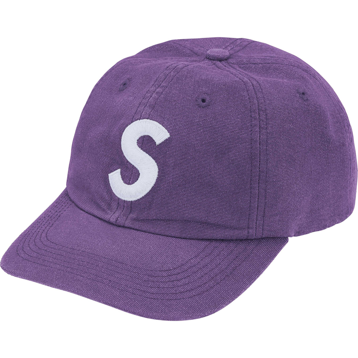 Boné Supreme 6-Panel Cordura Denim S Logo "Purple" Roxo