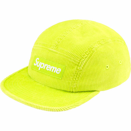 Boné Supreme Corduroy SS25 "Bright Green" Verde