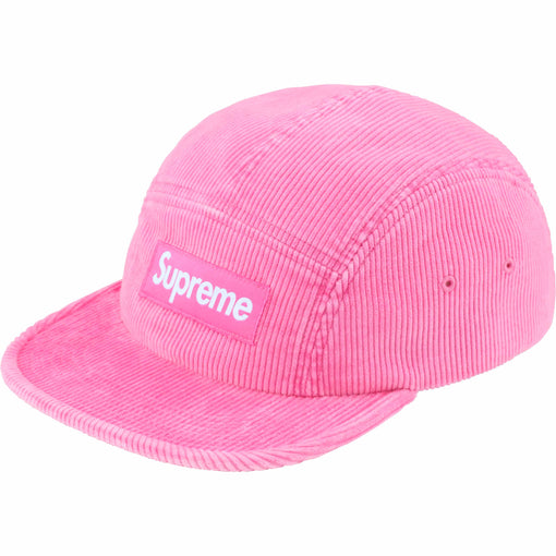 Boné Supreme Corduroy SS25 "Pink" Rosa