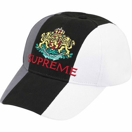Boné Supreme 6-Panel Crest "Black" Preto