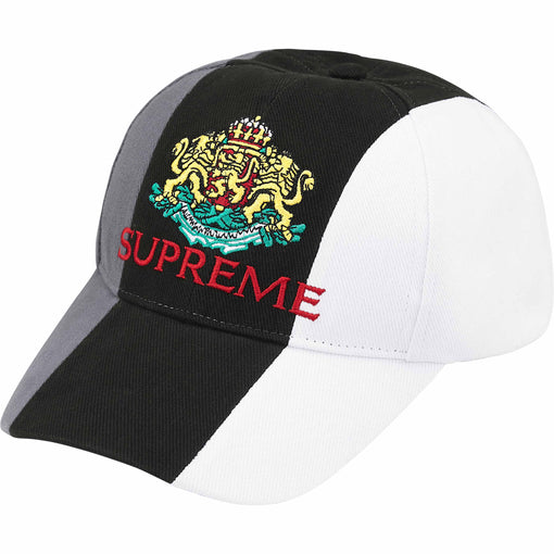 Boné Supreme 6-Panel Crest "Black" Preto