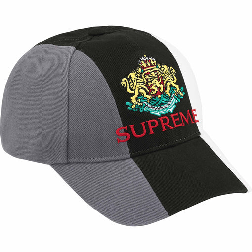Boné Supreme 6-Panel Crest "Black" Preto
